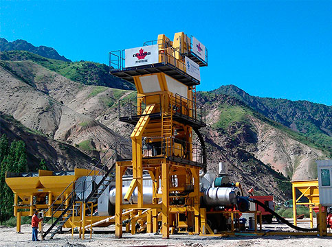 Мобильный АБЗ Ca-Long CLY-1000 в Верхней Туре